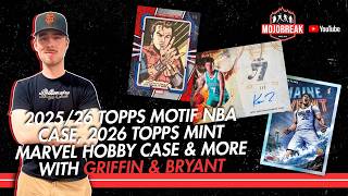 25/26 Topps Motif NBA Case, 2026 Topps Mint Marvel Case & MORE w/ Griffin & Bryant - 08.23.26