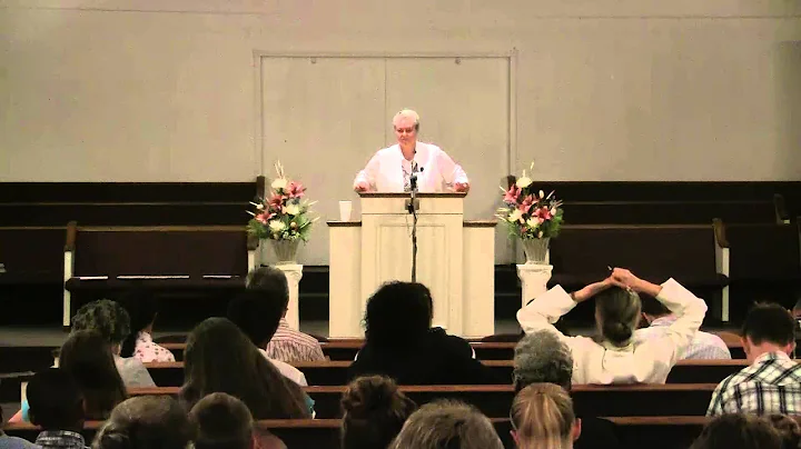 8-15-15 Sat pm - Hold Fast - Sis. Margie Sallee