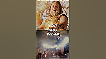 DCEU ZEUS vs MCU ZEUS #dc #marvel #zeus #shorts