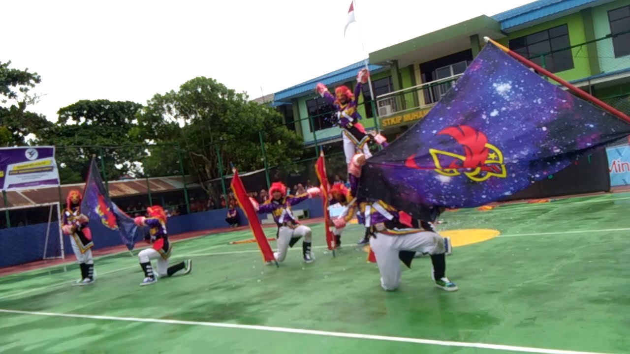 juara 1 Dance Stik (DAPRAYA) SMKN 1 SAMPIT,, lomba LPP tingkat penegak se-kalimantan tengah