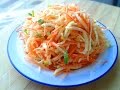 Простой, но Очень Вкусный Салат из Моркови и Сельдерея / Salad of carrots and celery