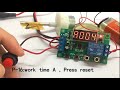 Programmable  multifunctional DC 12V 4-digit timer relay YYC-2S Delinx