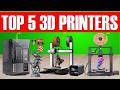 ✅Top 5 Best 3D Printers of {2026} – Top Picks for Beginners & Pros!