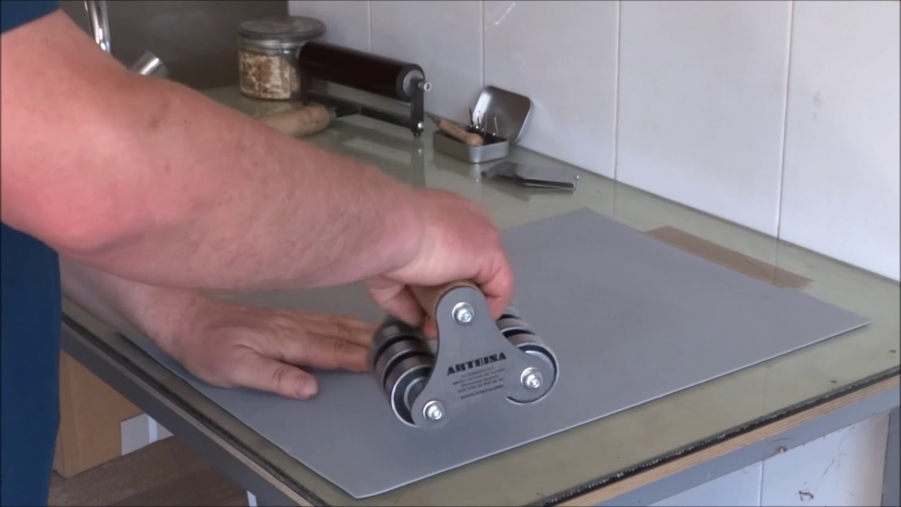 VIDEO Estampador manual