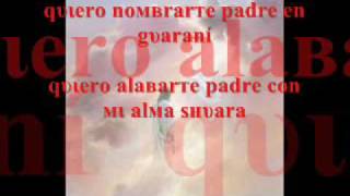 Video thumbnail of "padre amerindio - letra (xtremo)"