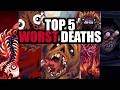 TOP 5 WORST DEATHS with Time Stamps - Look Outside