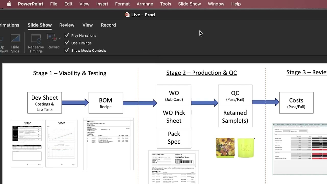 Candle Shack Live: Quality Control