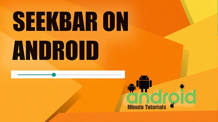 Android Studio - SeekBar for MP3, Videos, Volume, Brightness etc!