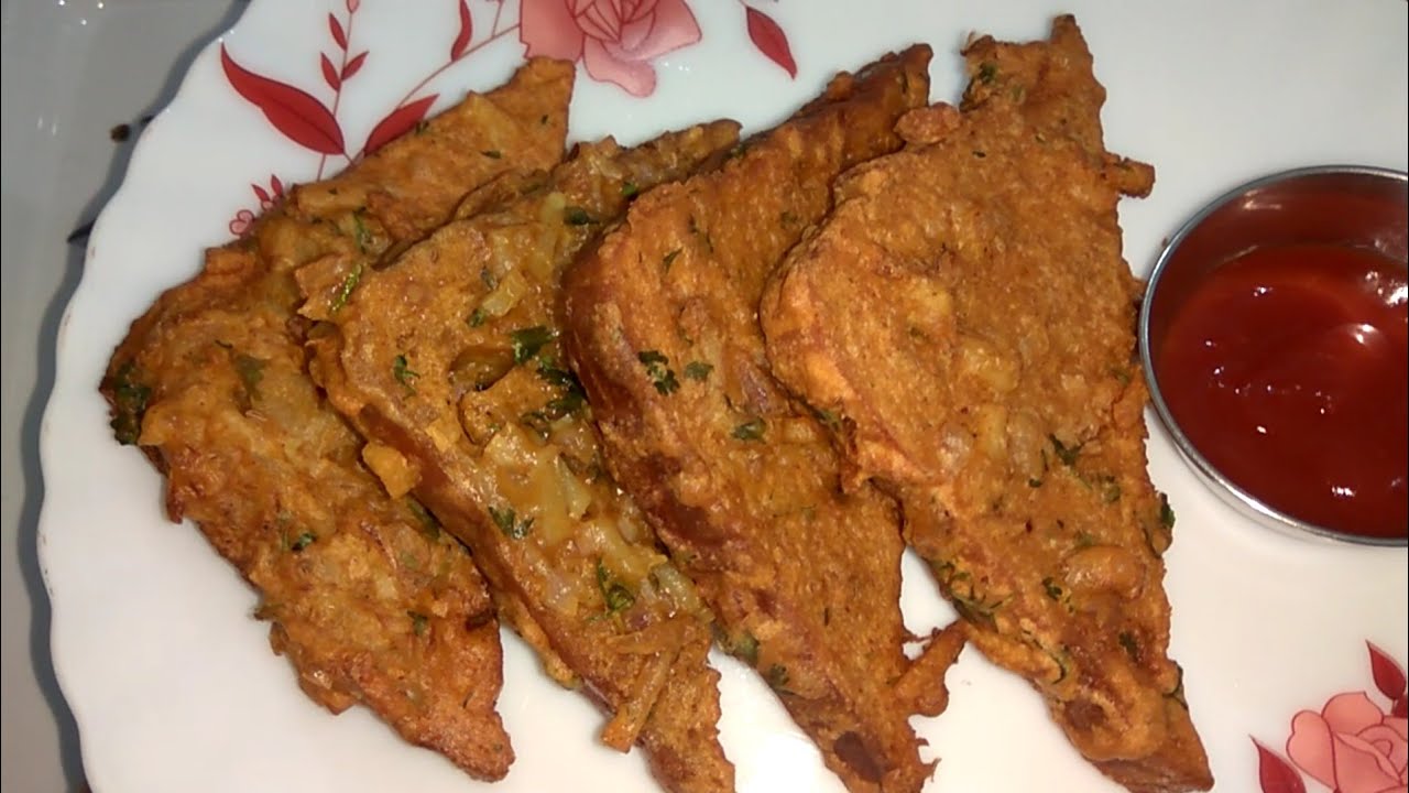 Bread Pakora Recipe in Hindi Stuffed Bread Pakoda Homemade Indian