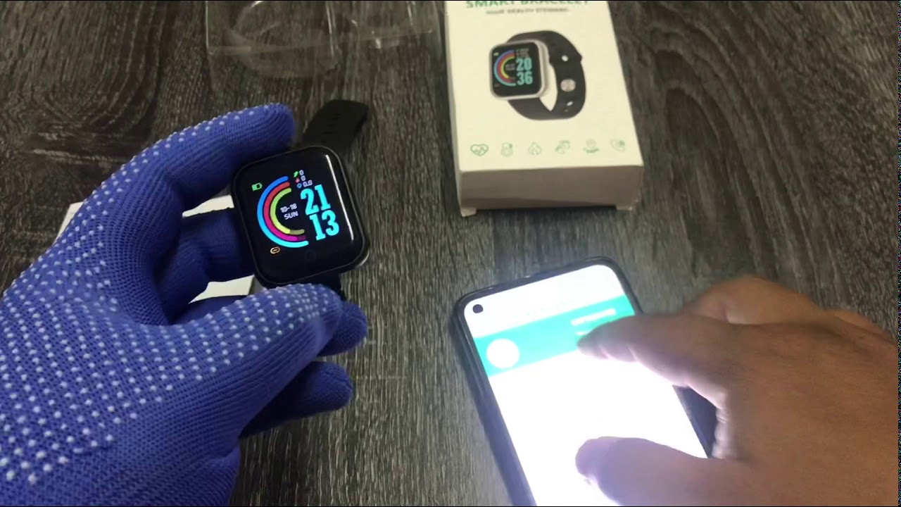 Y68 SMART WATCH (UNBOXING) Connect To Smartphone YouTube