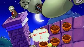 Plants Vs. Zombies: Dr.zomboss Funny Moment Gargantuar New plant - Lightning ball stump