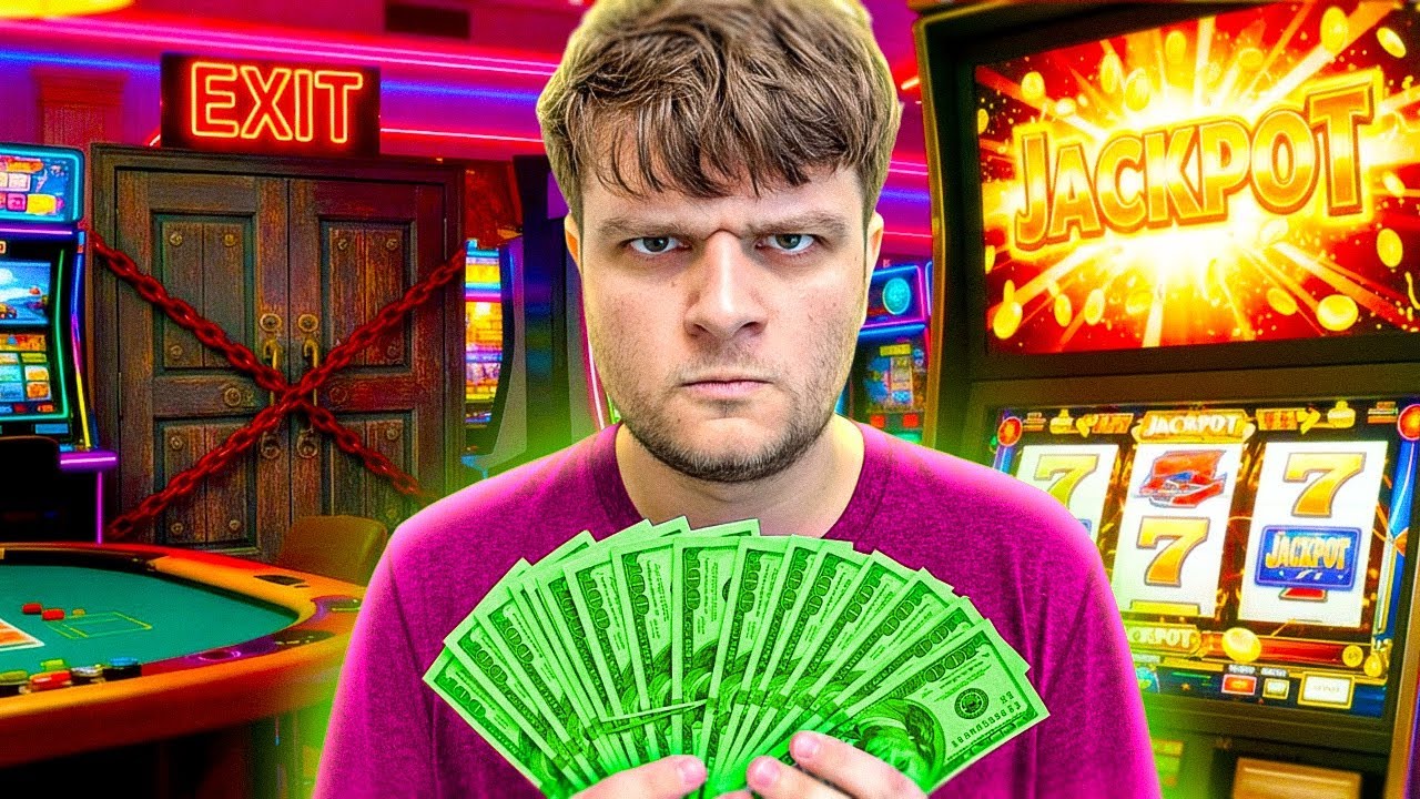Не уйду из казино, пока не выиграю джекпот