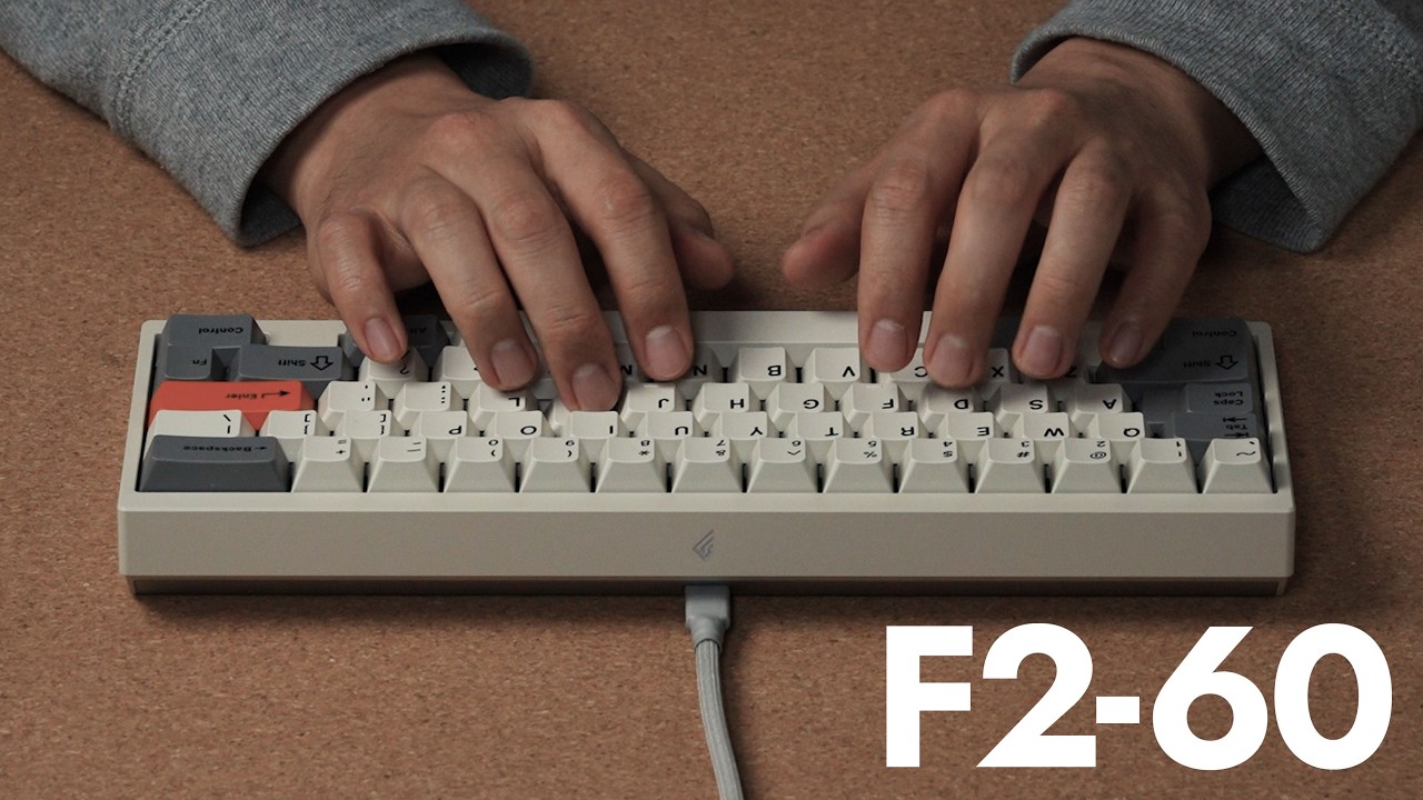 Custom Keyboard Build & Sound - Geonworks F2-60