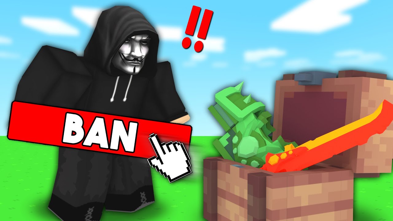 BANNING HACKERS in Roblox BedWars 