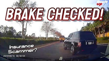 Insurance SCAMMER Brake Checks Me! Dashcam Videos 844