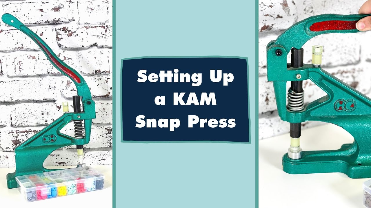 How To Use a KAM Snap Press - Plush Addict