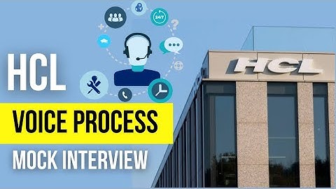 Mock Interview 4 | HCL Voice Process | Seekeras