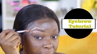 UPDATED EYEBROW ROUTINE | Step By Step | Shalom Blac