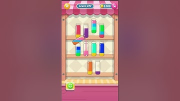 Water sort Puzzle level 277 (play on Facebook)
