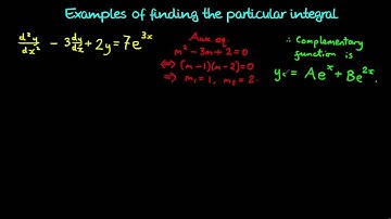 Second order linear ODEs with constant coefficients
