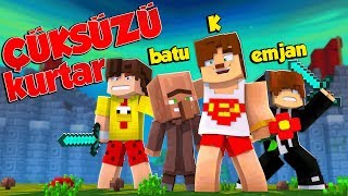 ÇÜKSÜZ OKULDA - MİNECRAFT ÇÜKSÜZÜ KURTAR