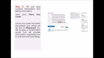Mapquest Business Listings