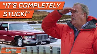 Clarkson and Hammond Ram James May's Car Off a Water Bridge | The Grand Tour Presents: Lochdown