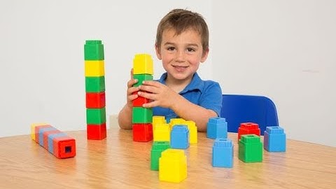 Jumbo Unifix Cubes for PreKindergarten