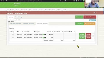 New Receipting Process