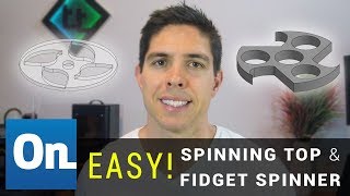 Onshape easy tutorial - Spinning tops and fidget spinners