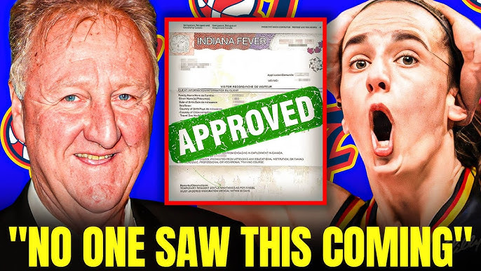 3 MIN AGO: Larry Bird OFFICIALLY Became HEAD COACH For The Indiana Fevers!  - YouTube