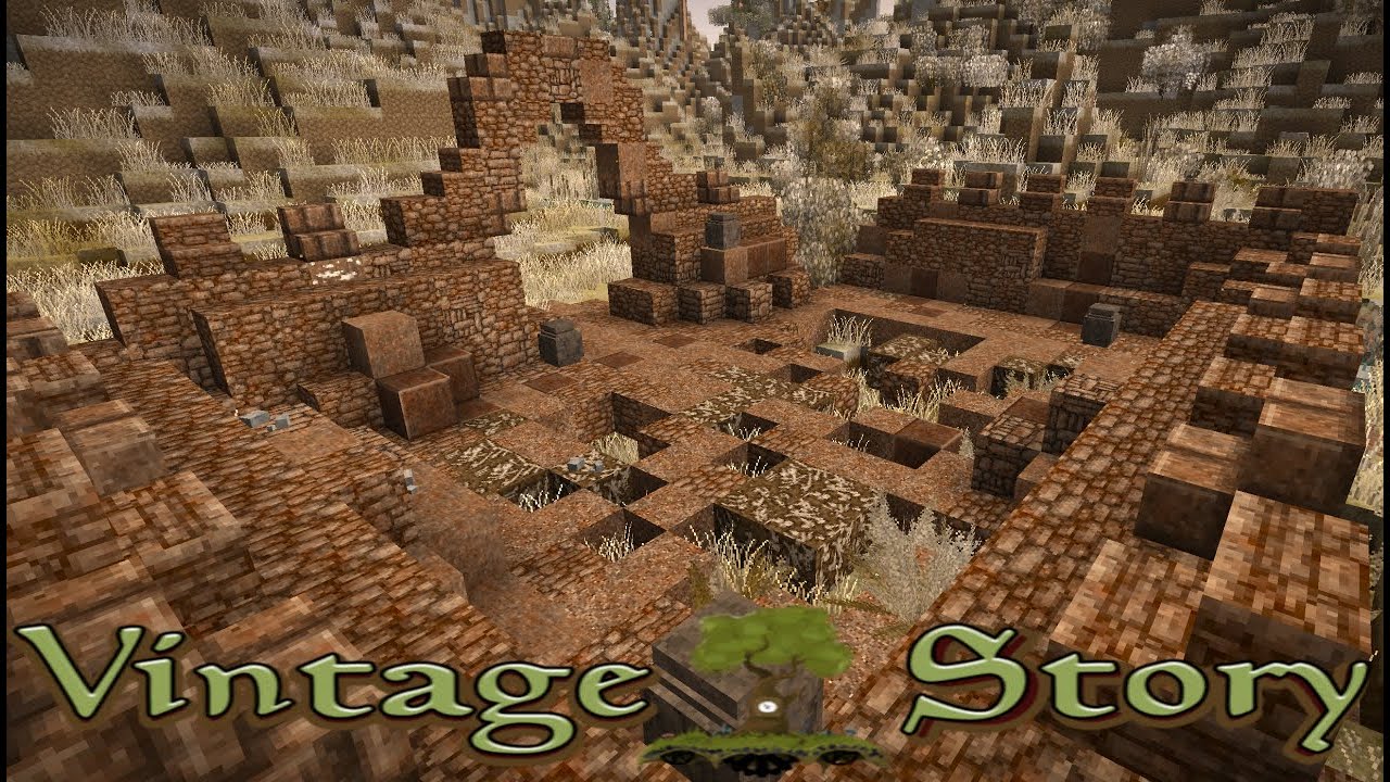 Vintage Story Episode 35 Exploring Many RUINS!! Collecting Resources