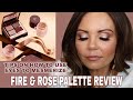 CHARLOTTE TILBURY FIRE & ROSE PALETTE & 2 NEW EYES TO MESMERIZE REVIEW | TIPS