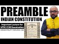 Preamble | Important Topics of Polity (UPSC CSE) | Harimohan Sir