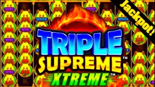EPIC JACKPOT HAND PAY After Taking A HUGE RISK To Get The ULTIMATE Upgrade! Triple Supreme Extreme!