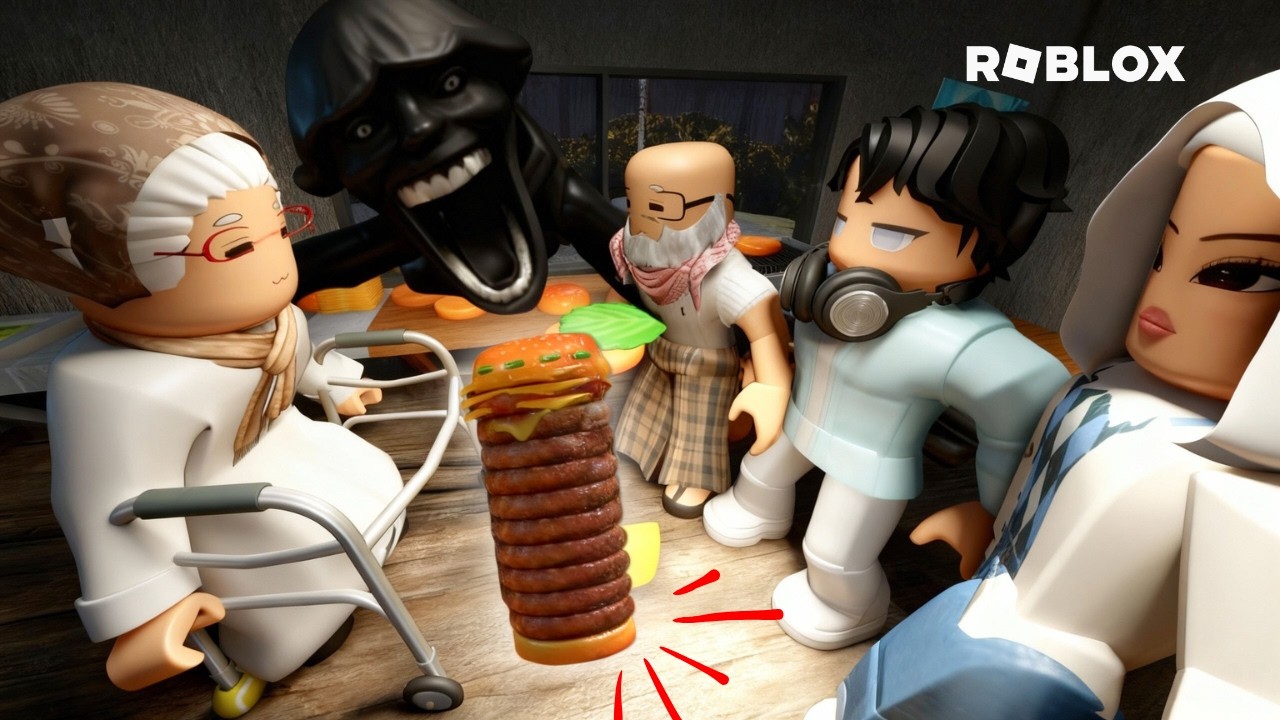 KITA JUALAN BURGER TAPI YANG BELI ANOMALI 67 ‼️Night 67 Horror