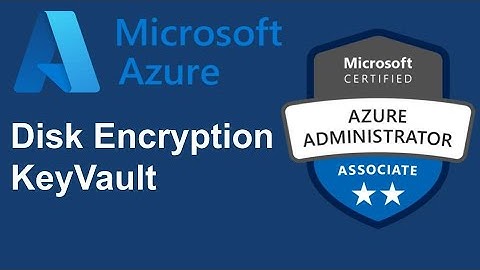 #Azure VM Disk Encryption with Key vault