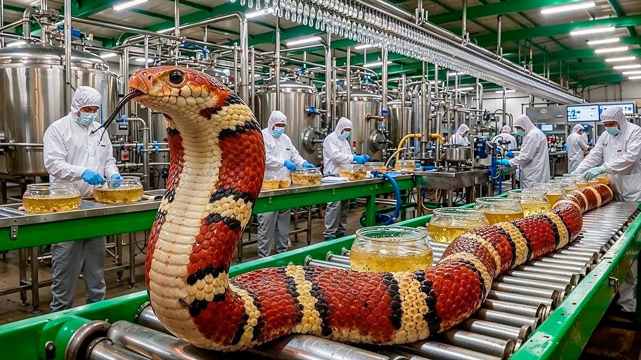 Inside a Coral Snake Bioprocessing Factory: From Venom for Medicine to ...