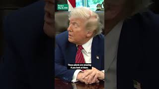 Trump broadens tariff threats on Apple: “It would be Samsung too.”