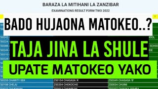 HAYA HAPA MATOKEO YOTE YA DARASA LA SABA ZANZIBAR 2024