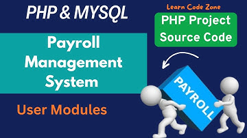 Payroll Management System –Dynamic Sidebar Based on User Role in PHP