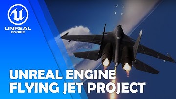 Unreal Engine 5 Flying Jet