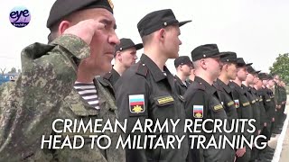 Crimean conscripts blessed before deployment to besieged Sevastopol amid ongoing Ukrainian attacks