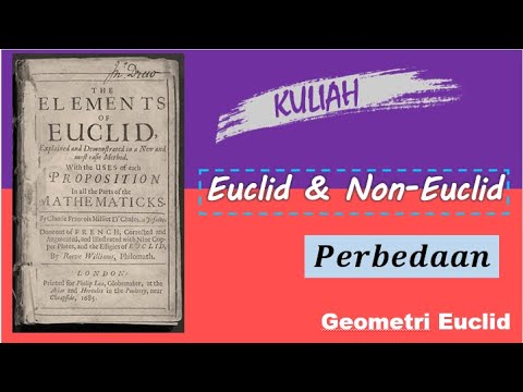 Video: Bagaimanakah Euclid mentakrifkan garis?