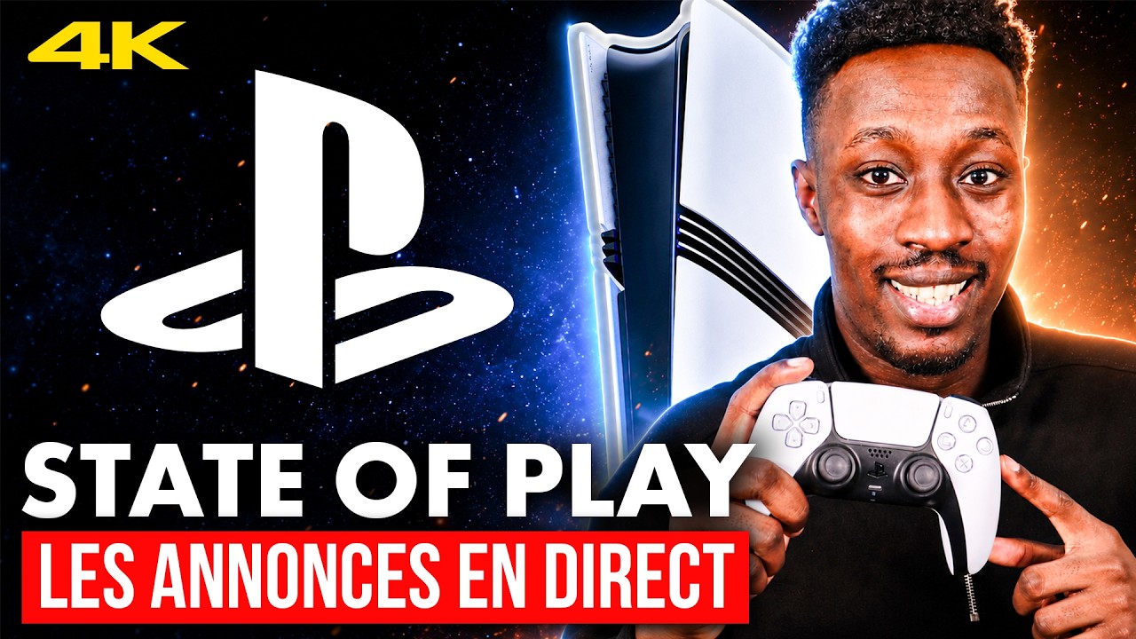 (LIVE 4K) State Of Play : On découvre les NOUVELLES ANNONCES PS5 💥 PlayStation prend la parole