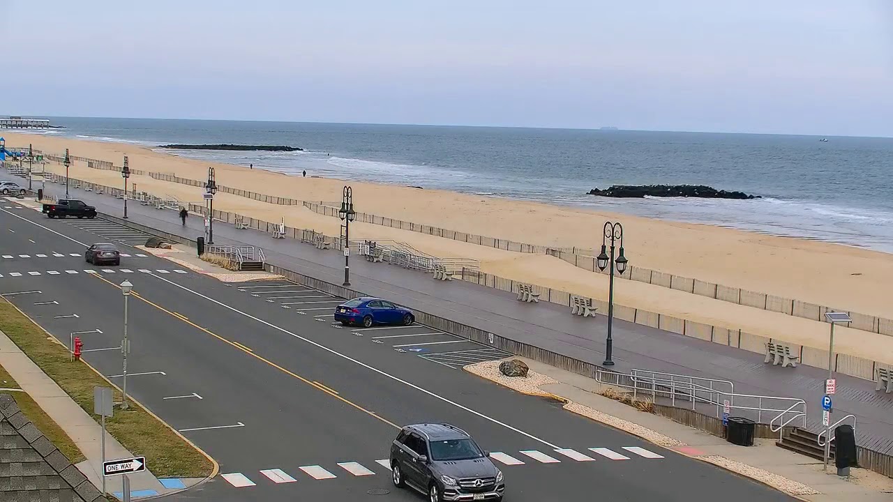 Belmar Live Cam on NJBeachCams 02/12/20 YouTube