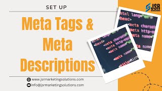 How To Set Meta Tags & Meta Description #youtube #metadescription #metatags #video #tips #seo
