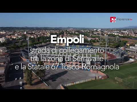 ? DRONE | Empoli, ecco dove sorgerà la strada di Serravalle
