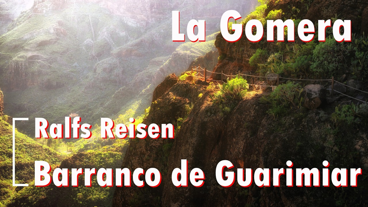 La Gomera - Wanderung durch den Barranco de Guarimiar - Ralfs Reisen 4k