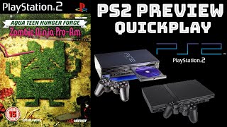 [PREVIEW] PS2 - Aqua Teen Hunger Force Zombie Ninja Pro-Am (HD, 60FPS) screenshot 1
